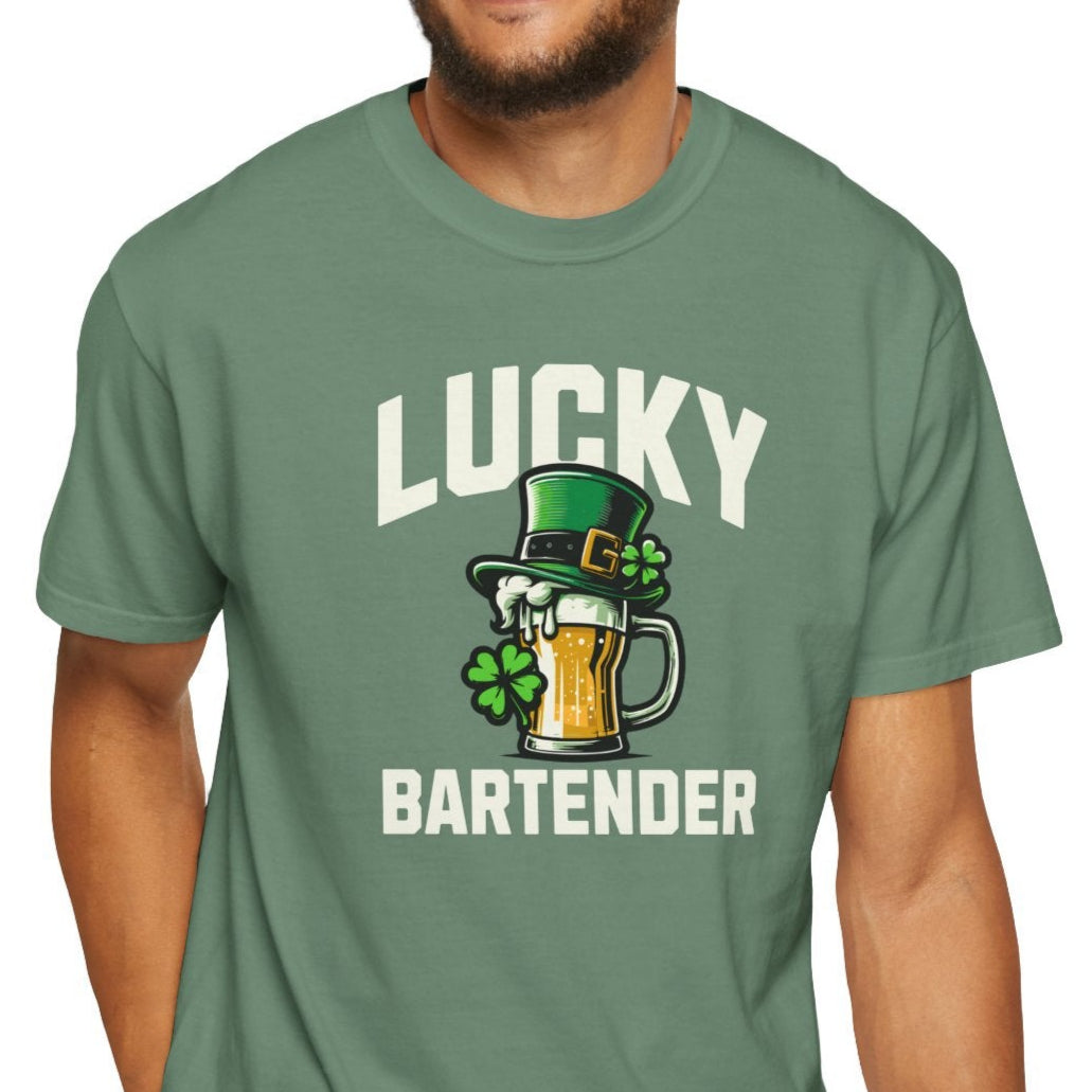 Lucky Bartender St. Patricks Day T-shirt - St Pattys Day Tee - St Paddys Day Shirt