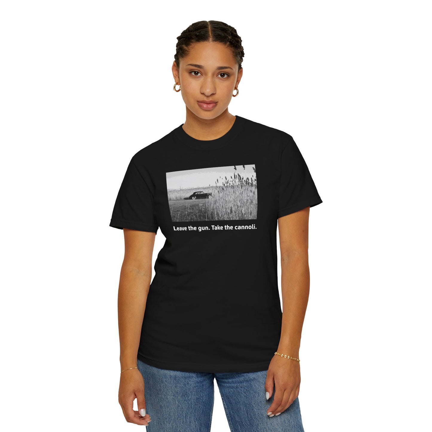 The Godfather Movie Scene Shirt, Leave the Gun Take the Cannoli, Peter Fat Clemenza Shirt T-shirt Tee