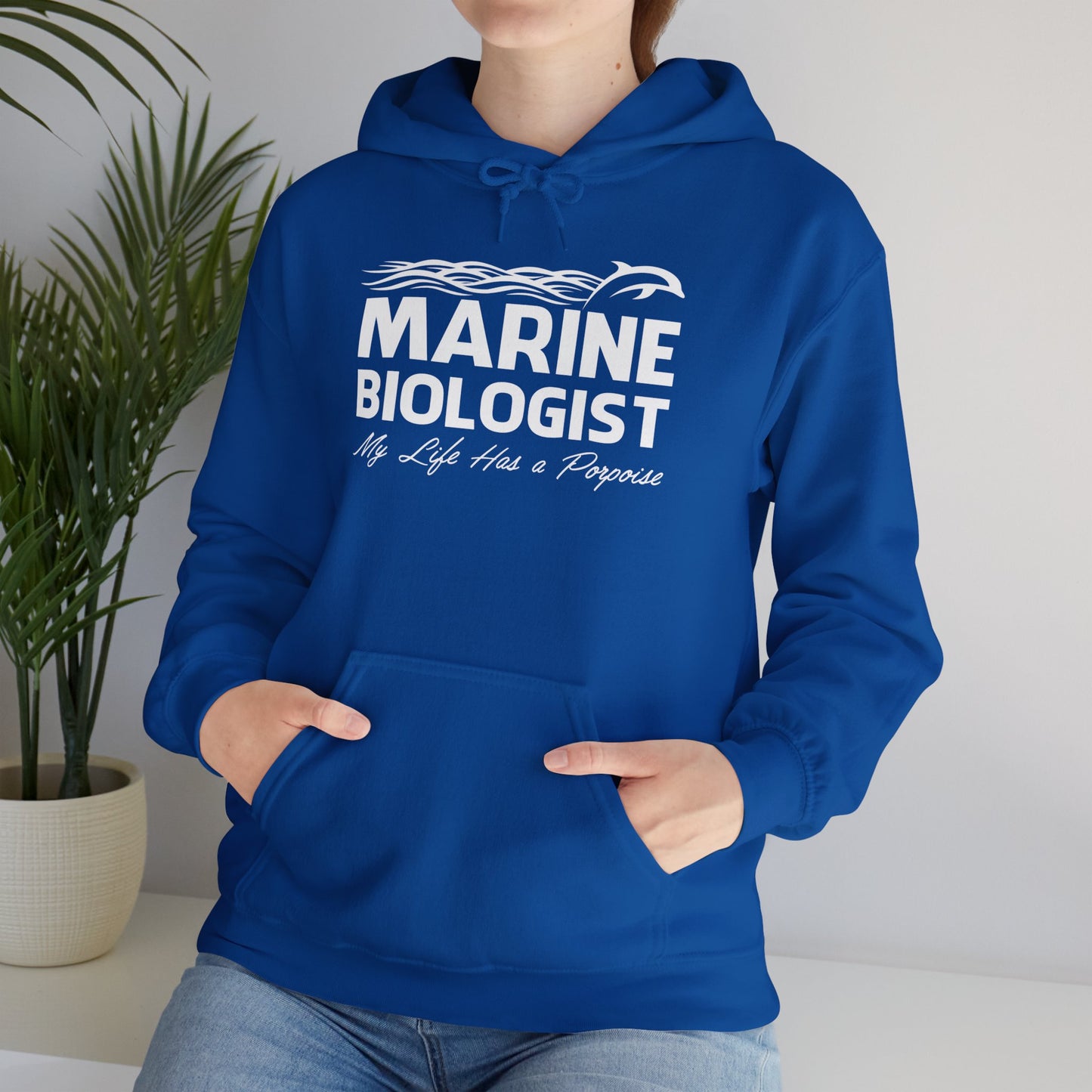 Marine Biologist My Life has a Porpoise T-shirt Shirt for Oceanography Students Gifts for Marine Biologists