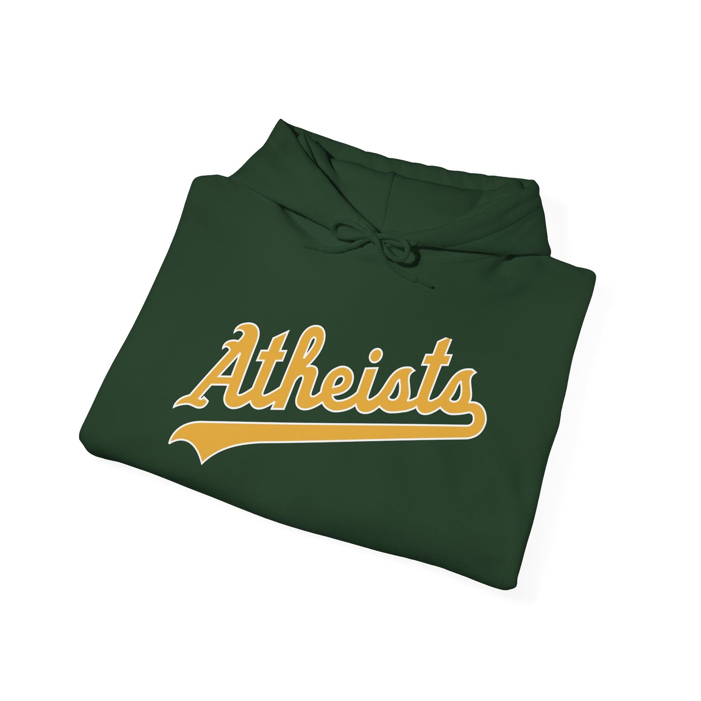 Oakland Atheists A's Athletics Hoodie | Atheist Hooded Sweatshirt | Atheism Pullover | Godless Pull Over | Secular Hoodie | Darwin Hoodie