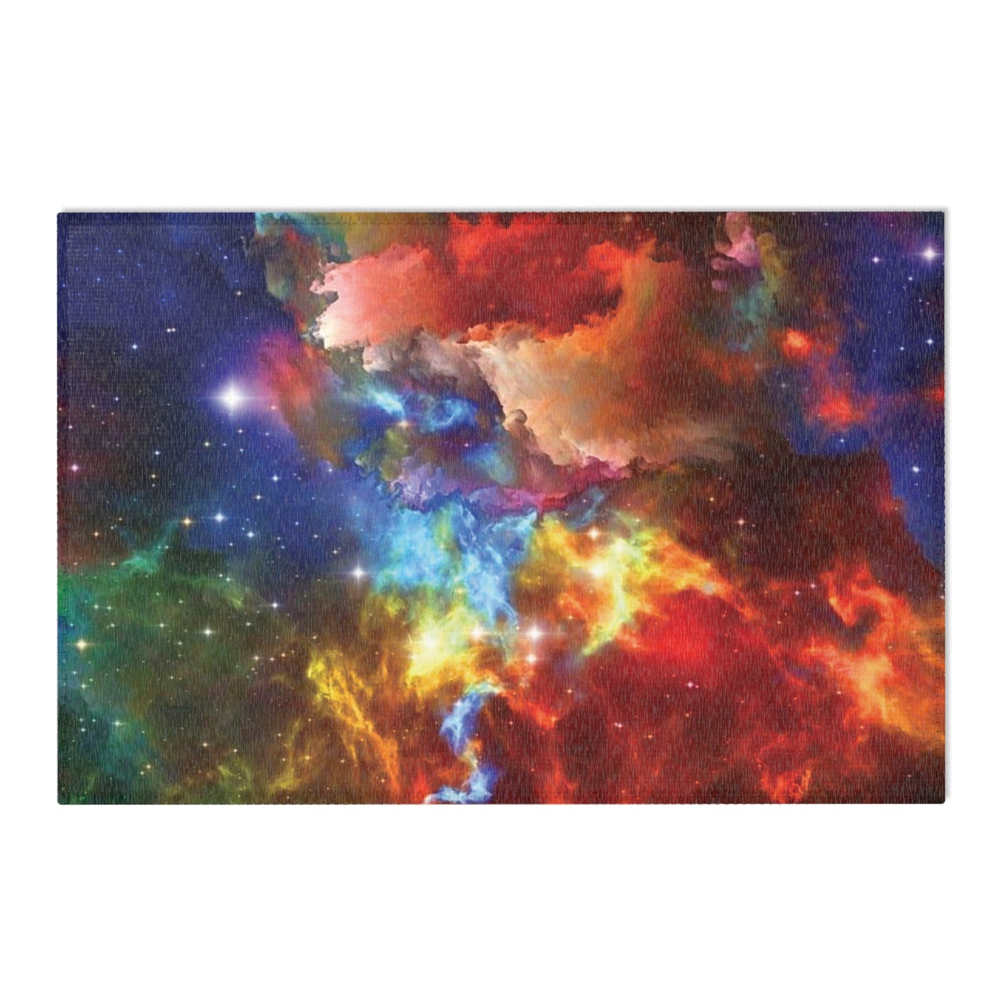 Space Art Area Rug Nebula Astronomy Decor Hubble Photograph Vibrant Image