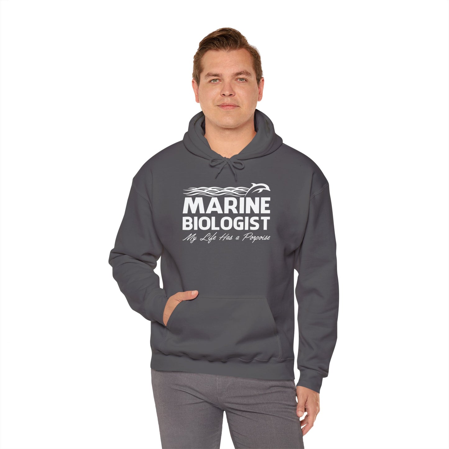 Marine Biologist My Life has a Porpoise T-shirt Shirt for Oceanography Students Gifts for Marine Biologists