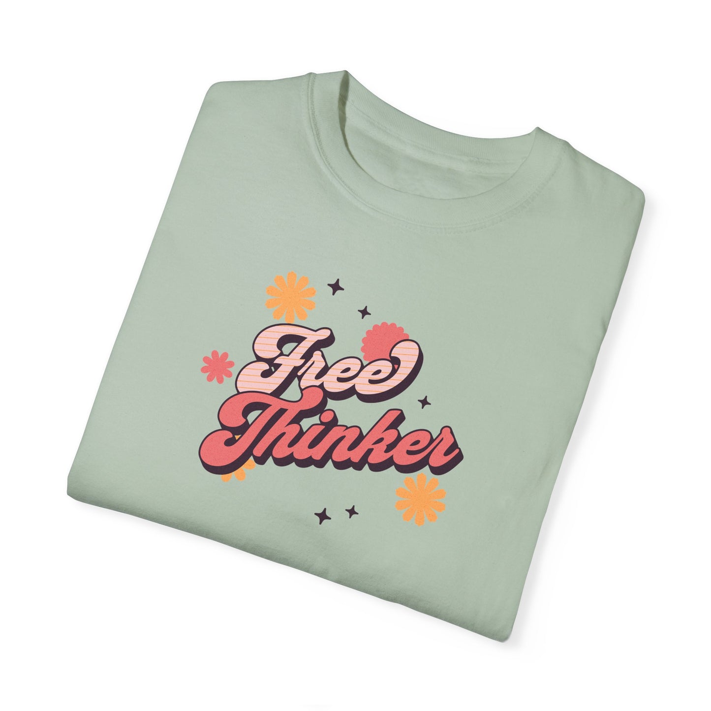 Free Thinker Shirt Atheism & Secularism Statement Tee Express Your Free Thinking Atheist and Secular Shirt