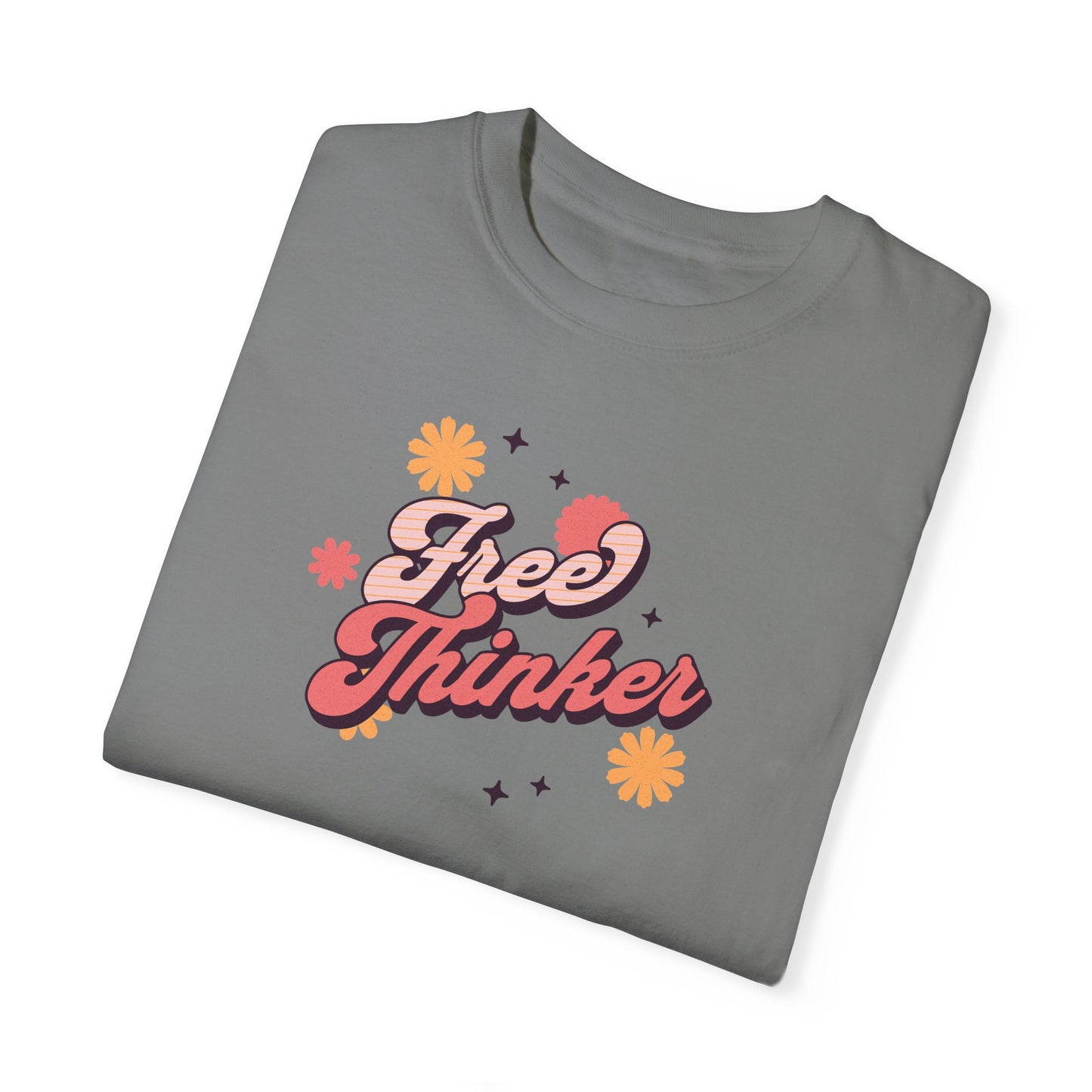 Free Thinker Shirt Atheism & Secularism Statement Tee Express Your Free Thinking Atheist and Secular Shirt