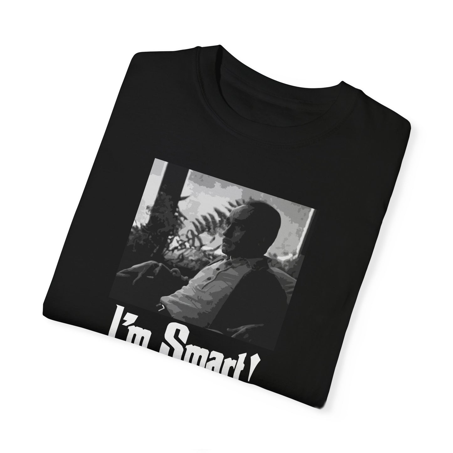 The Godfather II Fredo Corleone with Michael Corleone I'm Smart Scene Black Shirt T-shirt