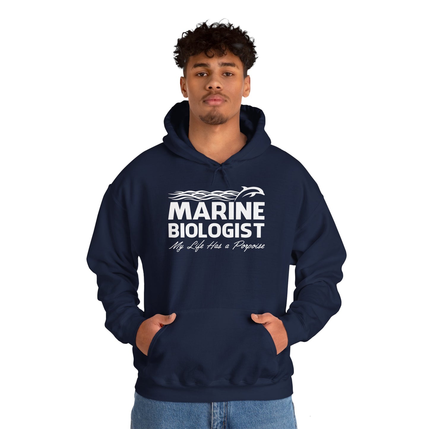 Marine Biologist My Life has a Porpoise T-shirt Shirt for Oceanography Students Gifts for Marine Biologists