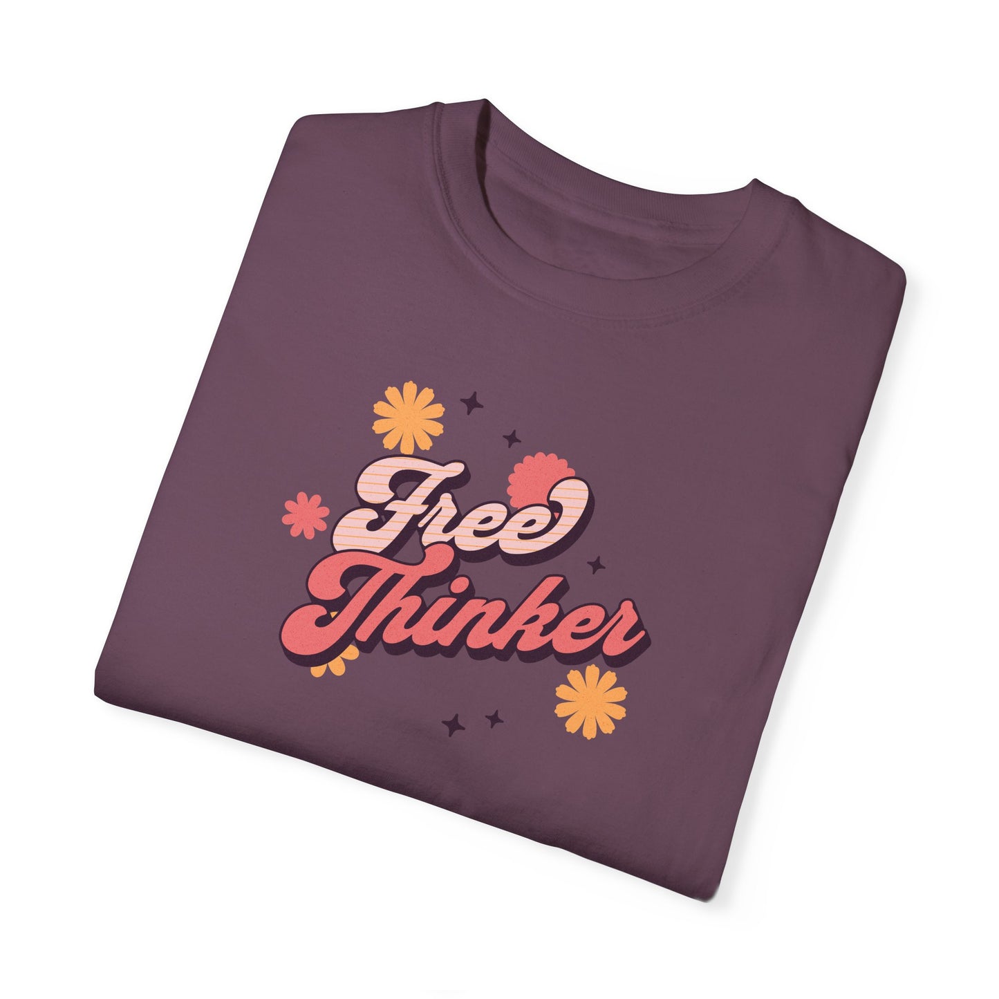 Free Thinker Shirt Atheism & Secularism Statement Tee Express Your Free Thinking Atheist and Secular Shirt