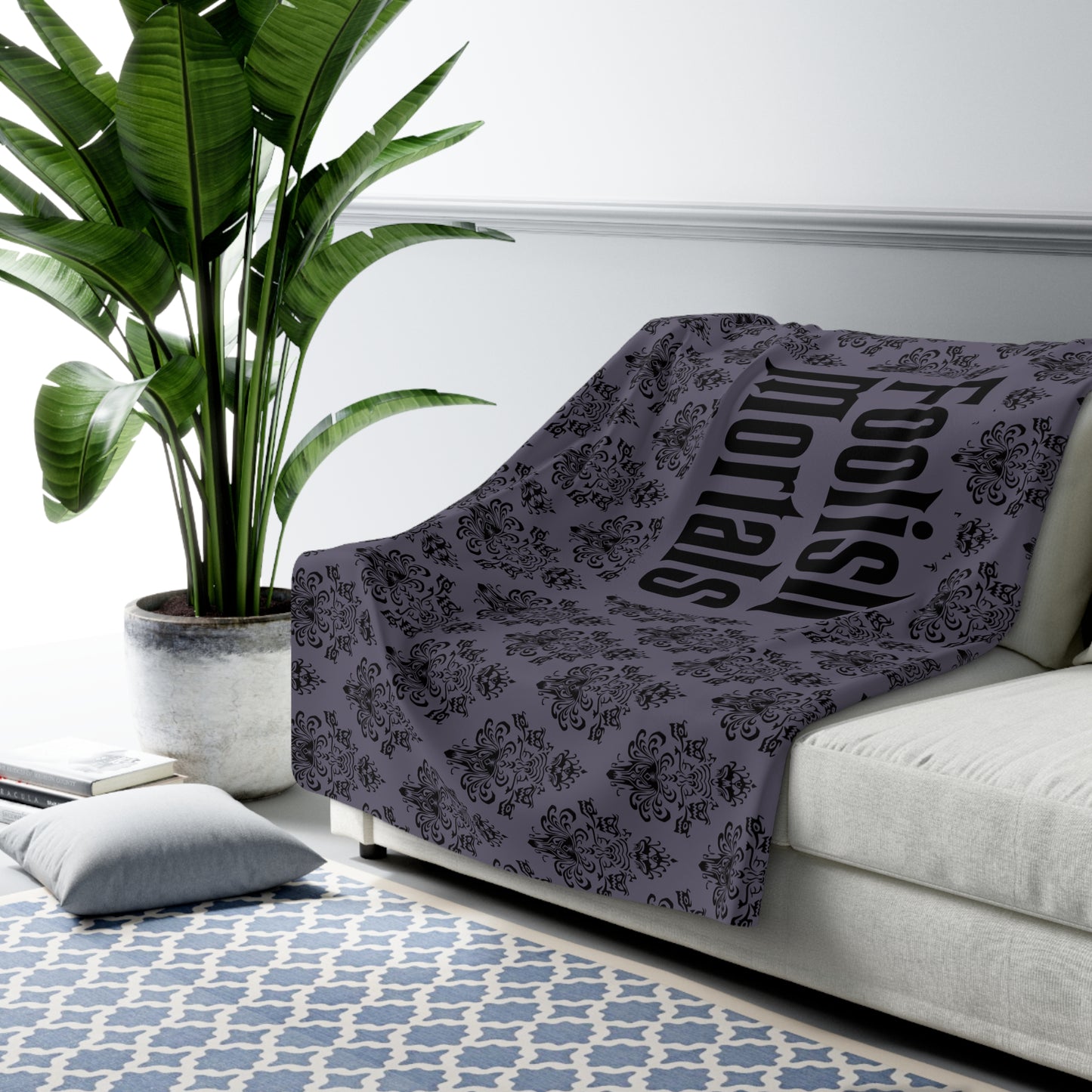 Haunted Mansion Blanket | Disneyland Blanket | Haunted Mansion Throw Blanket | Haunted Mansion Decor | Haunted Mansion Bedding